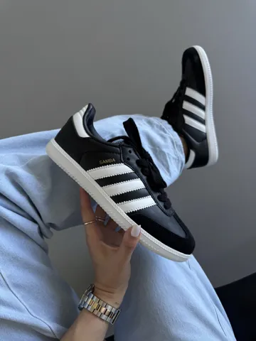 ADIDAS SAMBA | BLACK / WHITE SOLE (7)