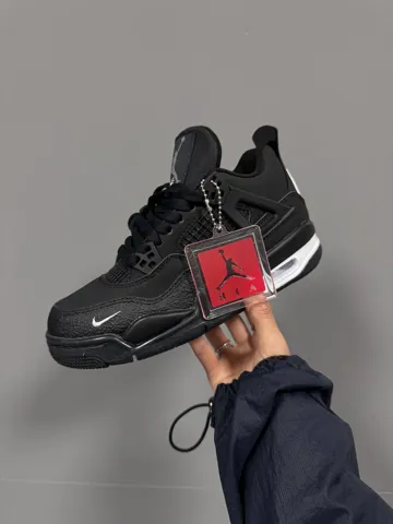 NIKE AIR JORDAN RETRO 4 | x BIKE BLACK premium (1)