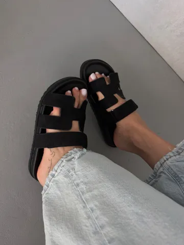 HERMÈS CHYPRE BLACK SUEDE premium (9)