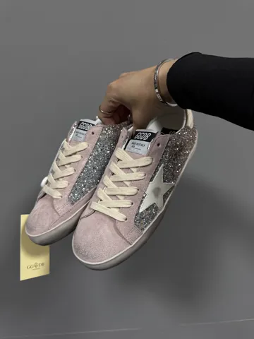 GOLDEN GOOSE SSTAR | DIRTY PINK / SPARKLES premium (8)