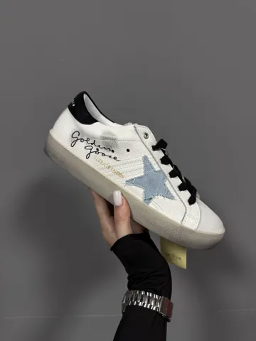 GOLDEN GOOSE | GGDB LTD EDITION | WHITE / BLUE DENIM (10)