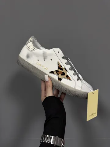 GOLDEN GOOSE | GGDB SSTAR | WHITE / ZOO PRINT premium (10)