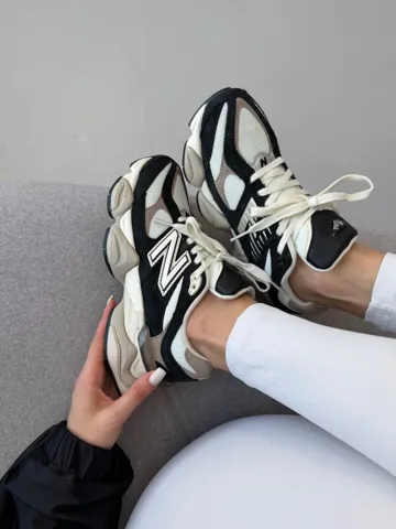 NEW BALANCE 9060 | BLACK / SEA SALT BONE premium (10)