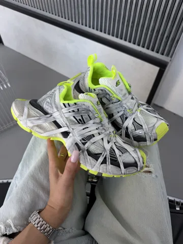 BALENCIAGA 3XL EXTREME LACES | ACID SILVER