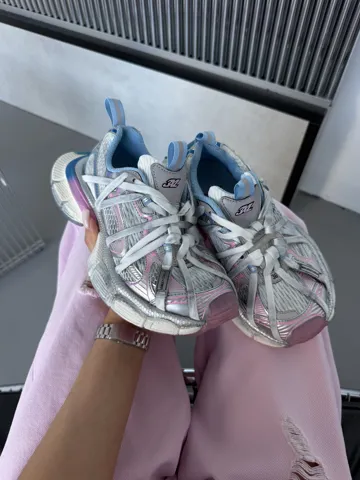 BALENCIAGA 3XL EXTREME LACES | CANDY PINK / BLUE