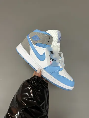 AIR JORDAN RETRO 1 | MID SE “BLUE / GREY” premium (1)