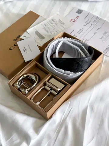 Coach Belt Kit Black/Silver