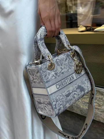 Christian Dior Medium Lady D-Lite Bag Lilac [оригінальна коробка]