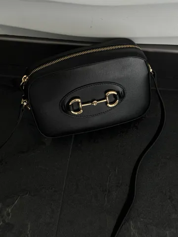 Gucci Horsebit 1955 Small Shoulder Bag Black [оригінальна коробка]