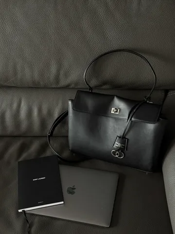 Balenciaga Rodeo Large Black/Silver