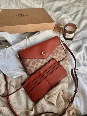 Coach Women's Wyn Crossbody Handbag Brown [крафт коробка]