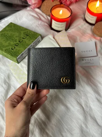 Gucci GG Marmont Coin Wallet Black