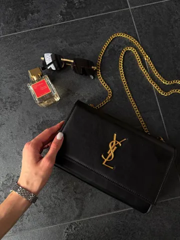 Yves Saint Laurent Kate Small Black/Gold (Оригінальна коробка)
