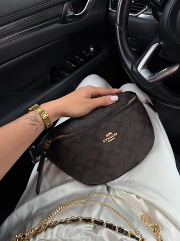 Coach Signature Belt Bag Fanny Pack Brown [оригінальна коробка]