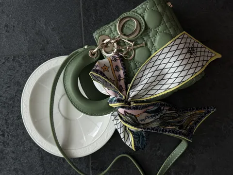 Christian Dior Micro Lady Dior Bag Green [оригінальна коробка]