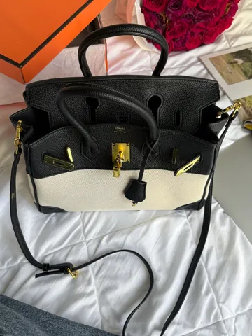 Hermès Birkin 30 Black/Canvas
