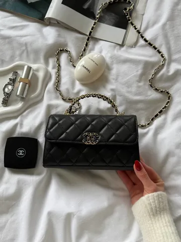 Chanel Mini Flap Bag Black/Gold