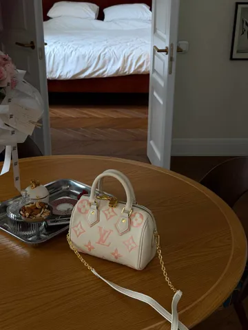 Louis Vuitton Speedy Bandoulière 20 Bicolor Pink/Beige