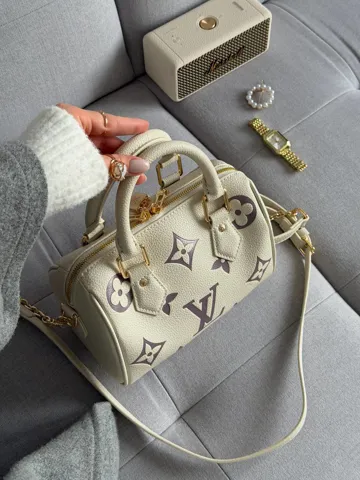 Louis Vuitton Speedy Bandoulière 20 Bicolor Violet/Beige