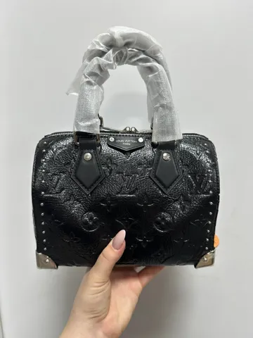 Louis Vuitton Speedy Trunk 20 Black/Silver