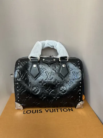 Louis Vuitton Speedy Trunk 20 Black/Silver