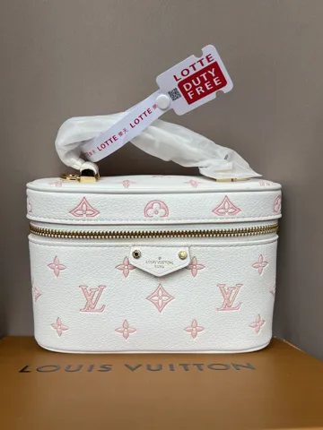 Louis Vuitton Vanity Chain Pouch Monogram White/Pink