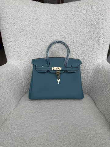 Birkin 30 cm blue